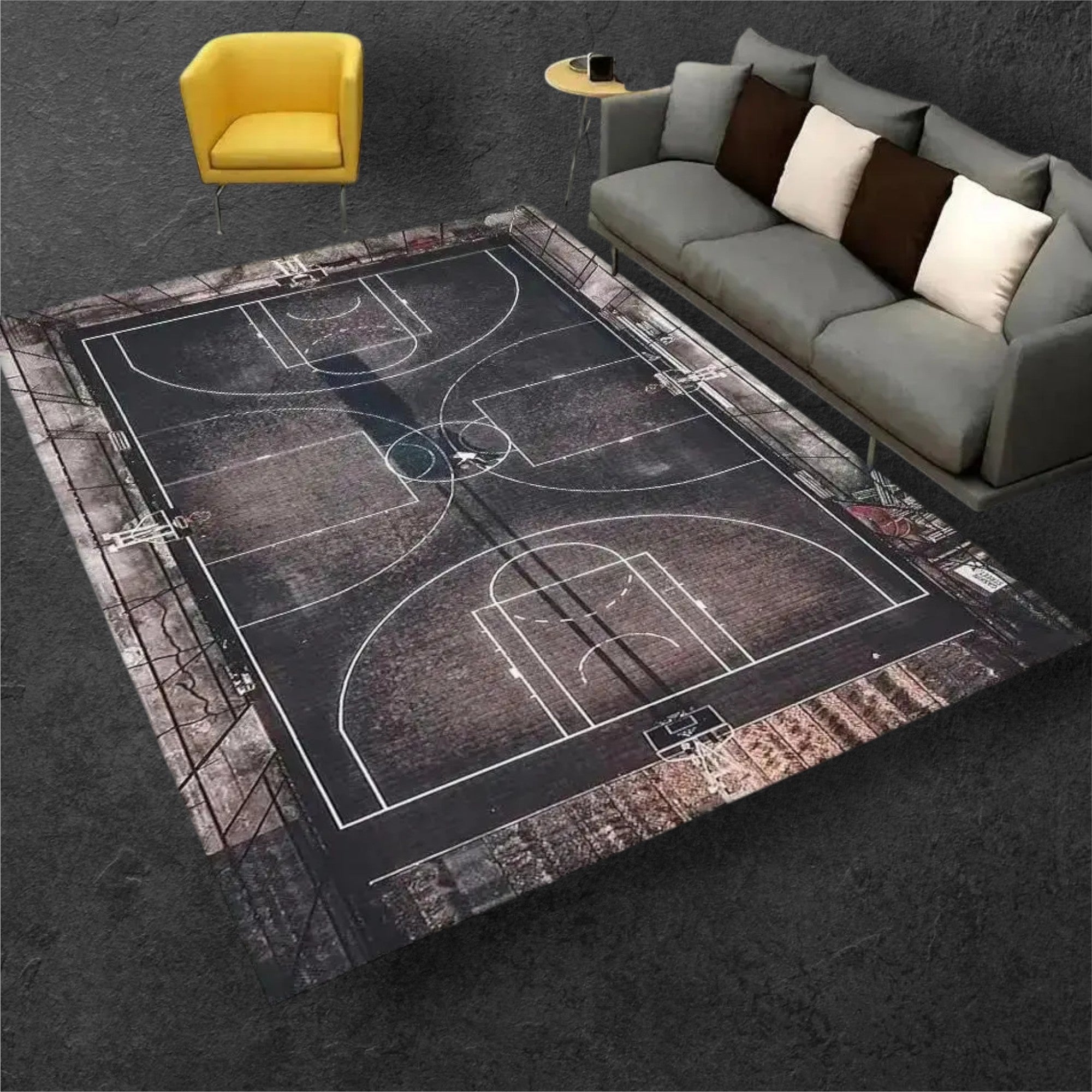 Tapete Basquete VIKAMA Antiderrapante