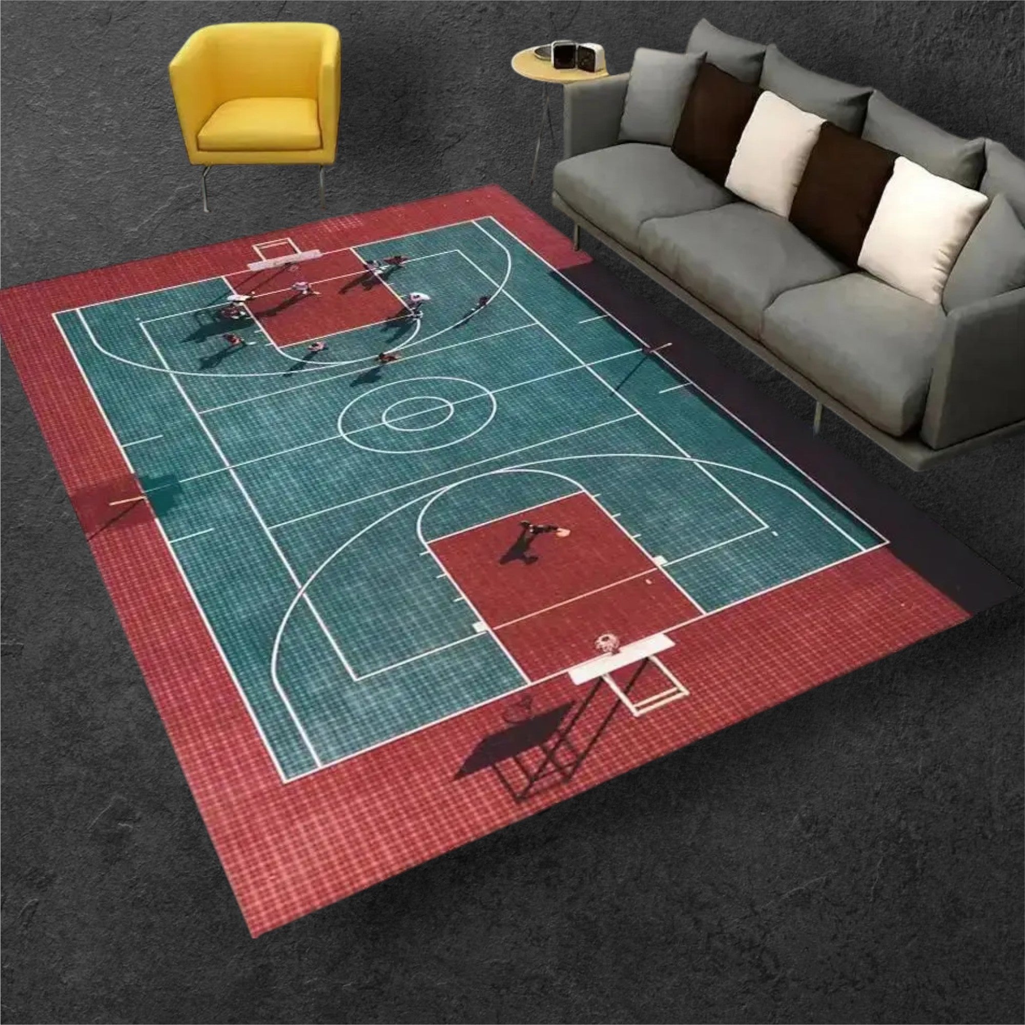 Tapete Basquete VIKAMA Antiderrapante