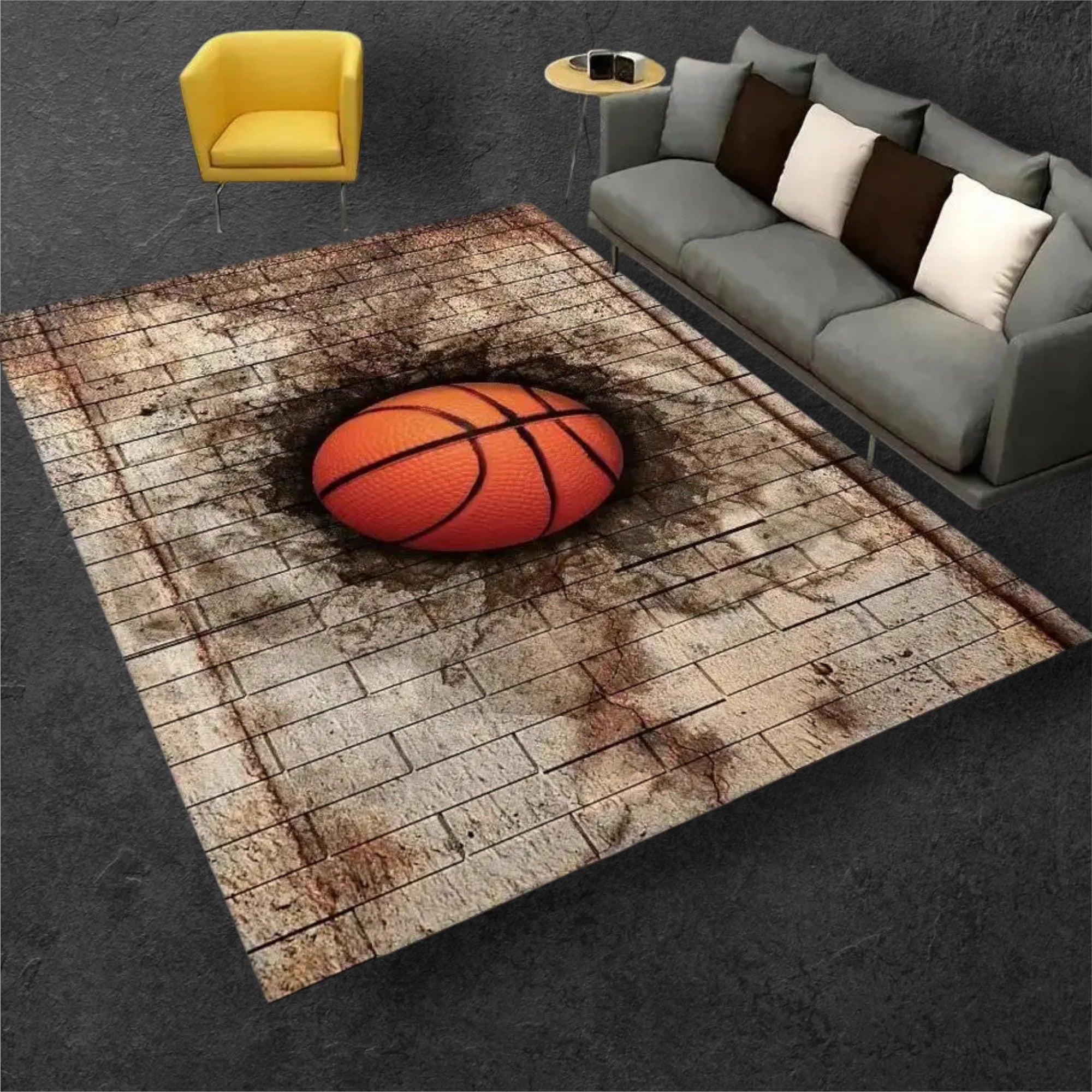 Tapete Basquete VIKAMA Antiderrapante