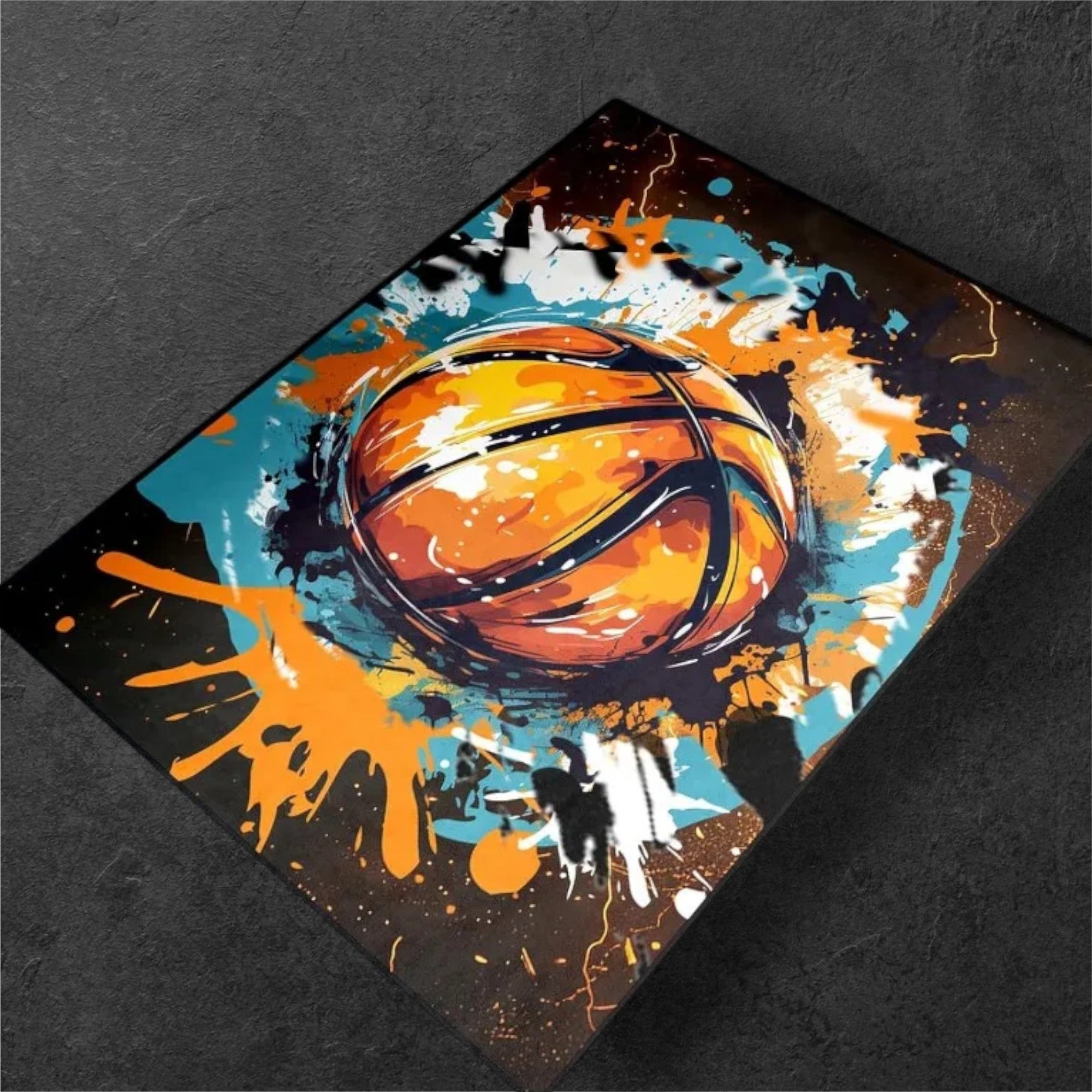 Tapete Basquete Graffiti Masculino
