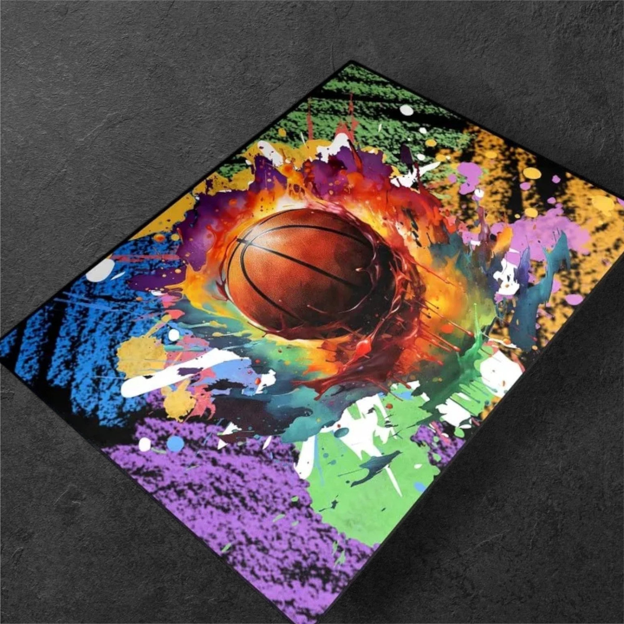 Tapete Basquete Graffiti Masculino