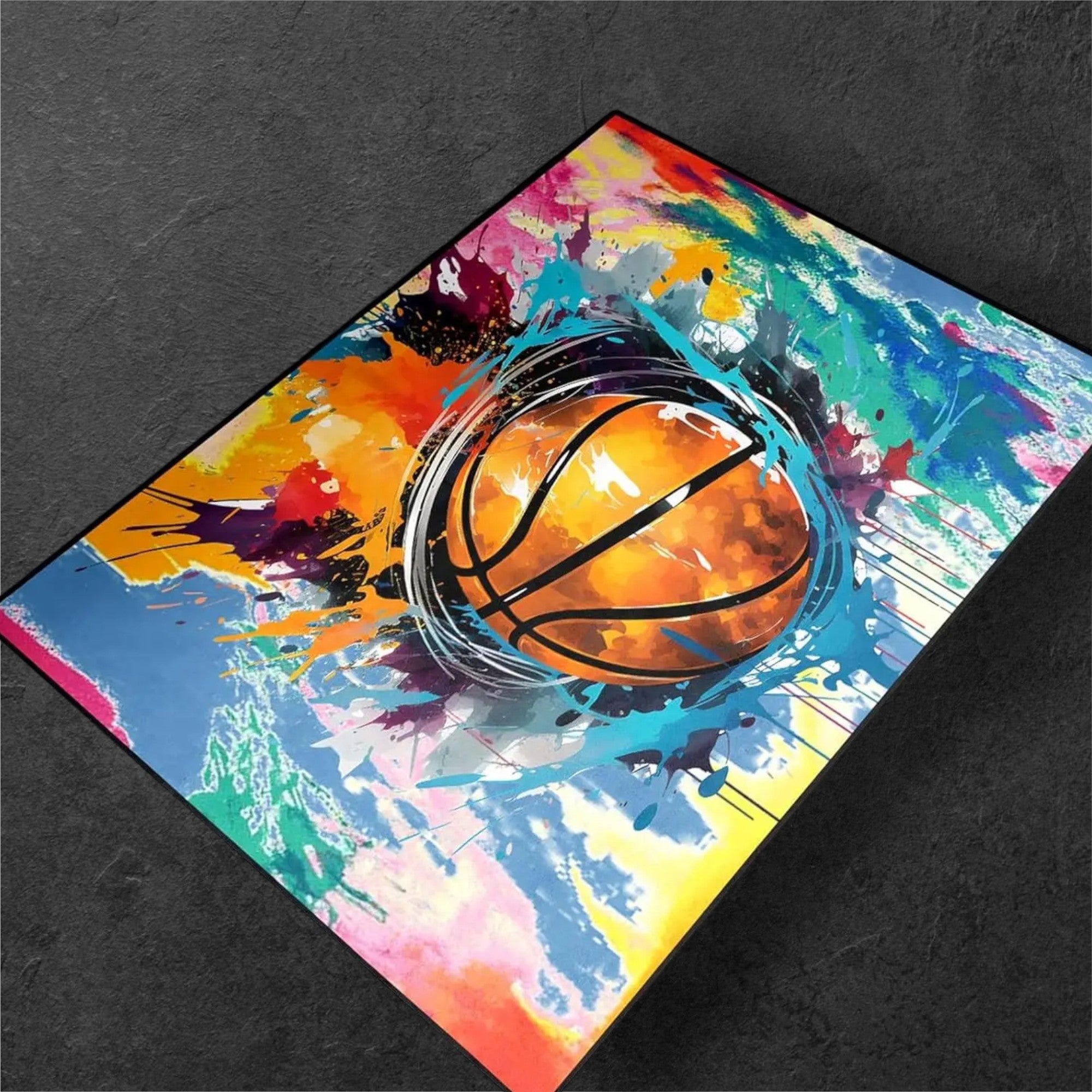 Tapete Basquete Graffiti Masculino